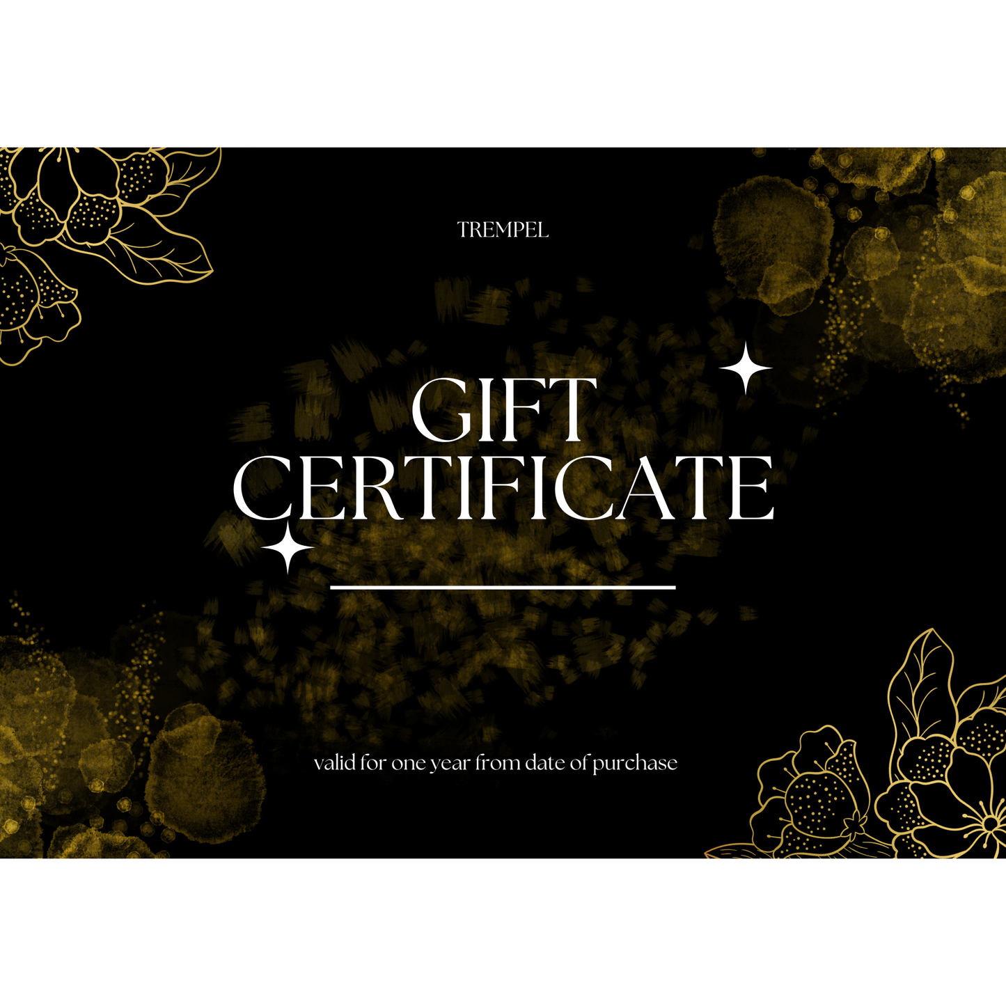 TREMPEL gift certificate