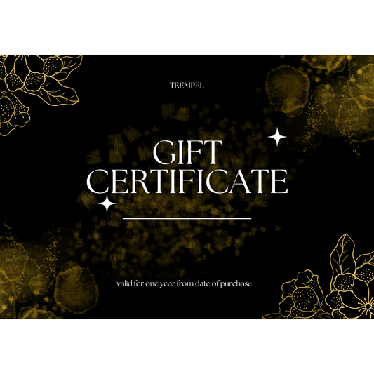 TREMPEL gift certificate